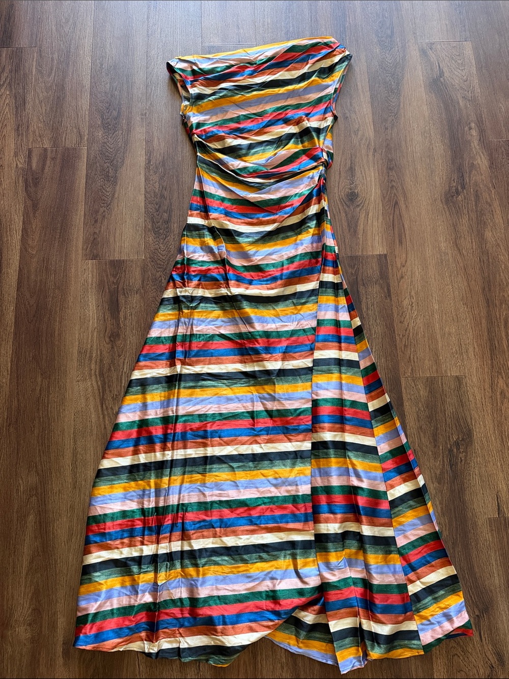 STAUD Phare Silk Maxi Dress - Picture 8 of 8